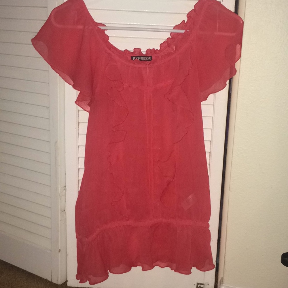 Salmon express dressy shirt